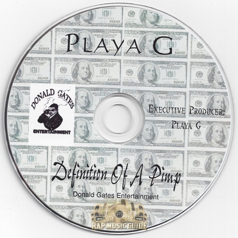 Playa G - Definition Of A Pimp: CD | Rap Music Guide